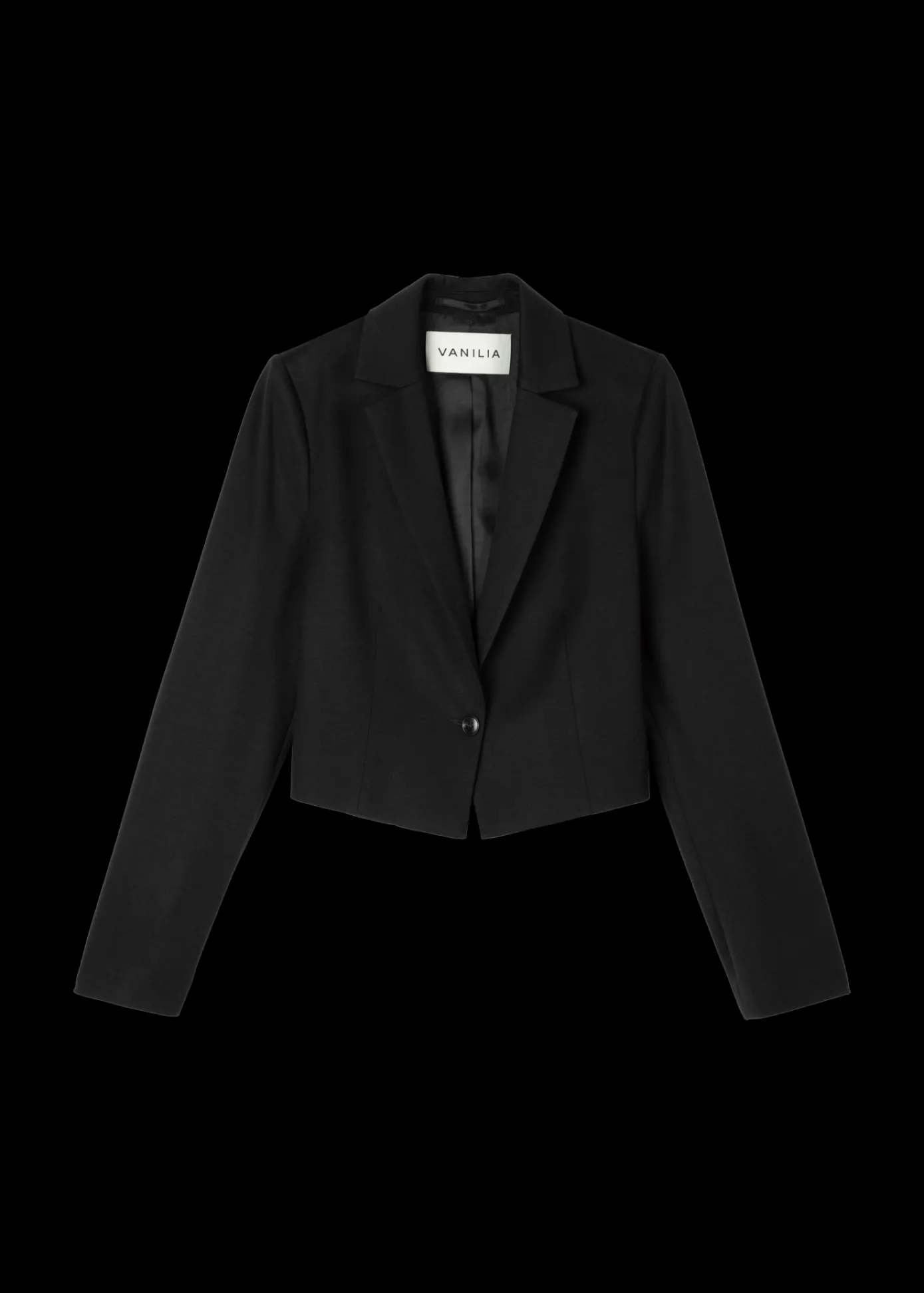 New Cropped Blazer Vrouw Basics