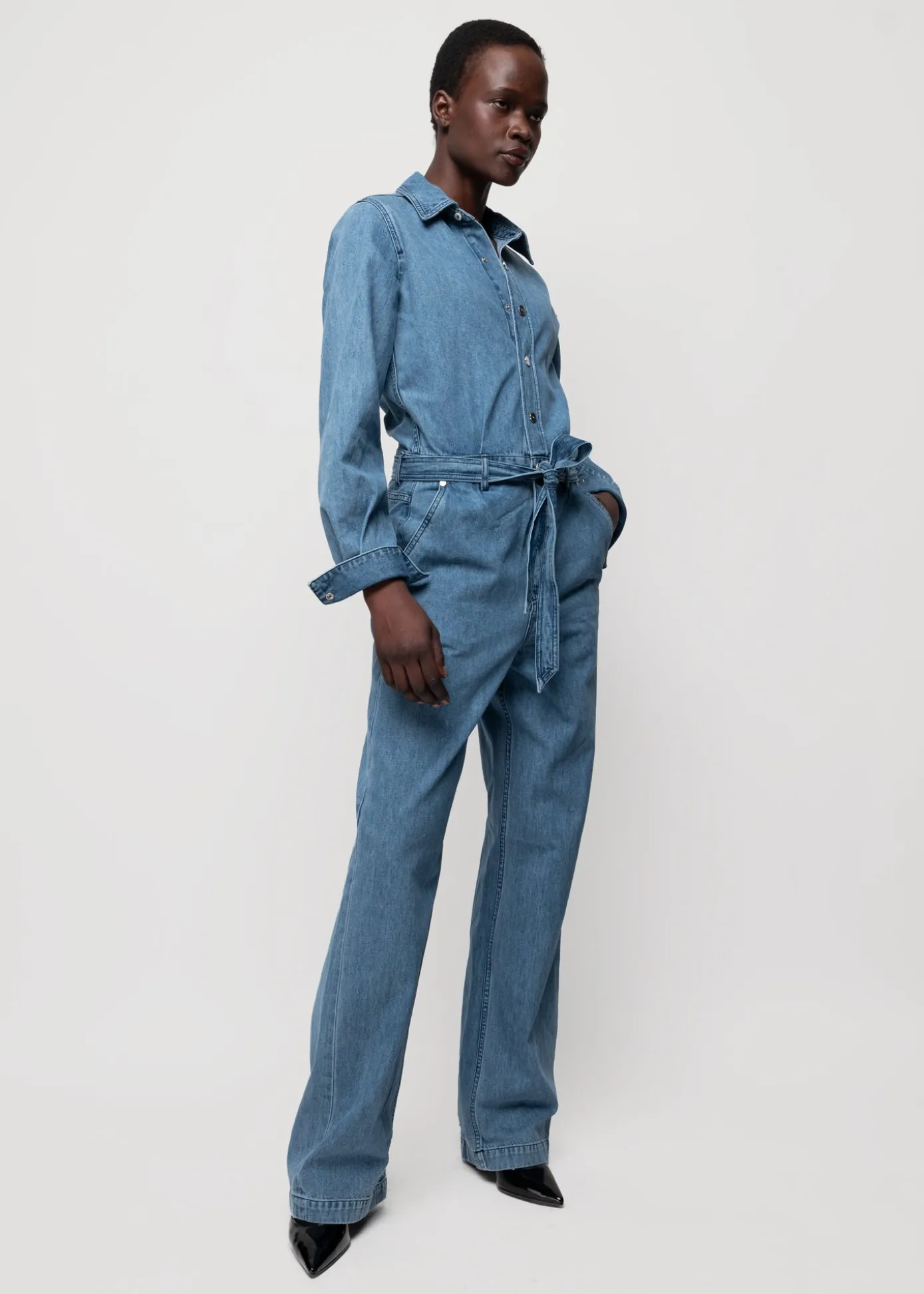 Flash Sale Denim Boilersuit Vrouw Jumpsuits