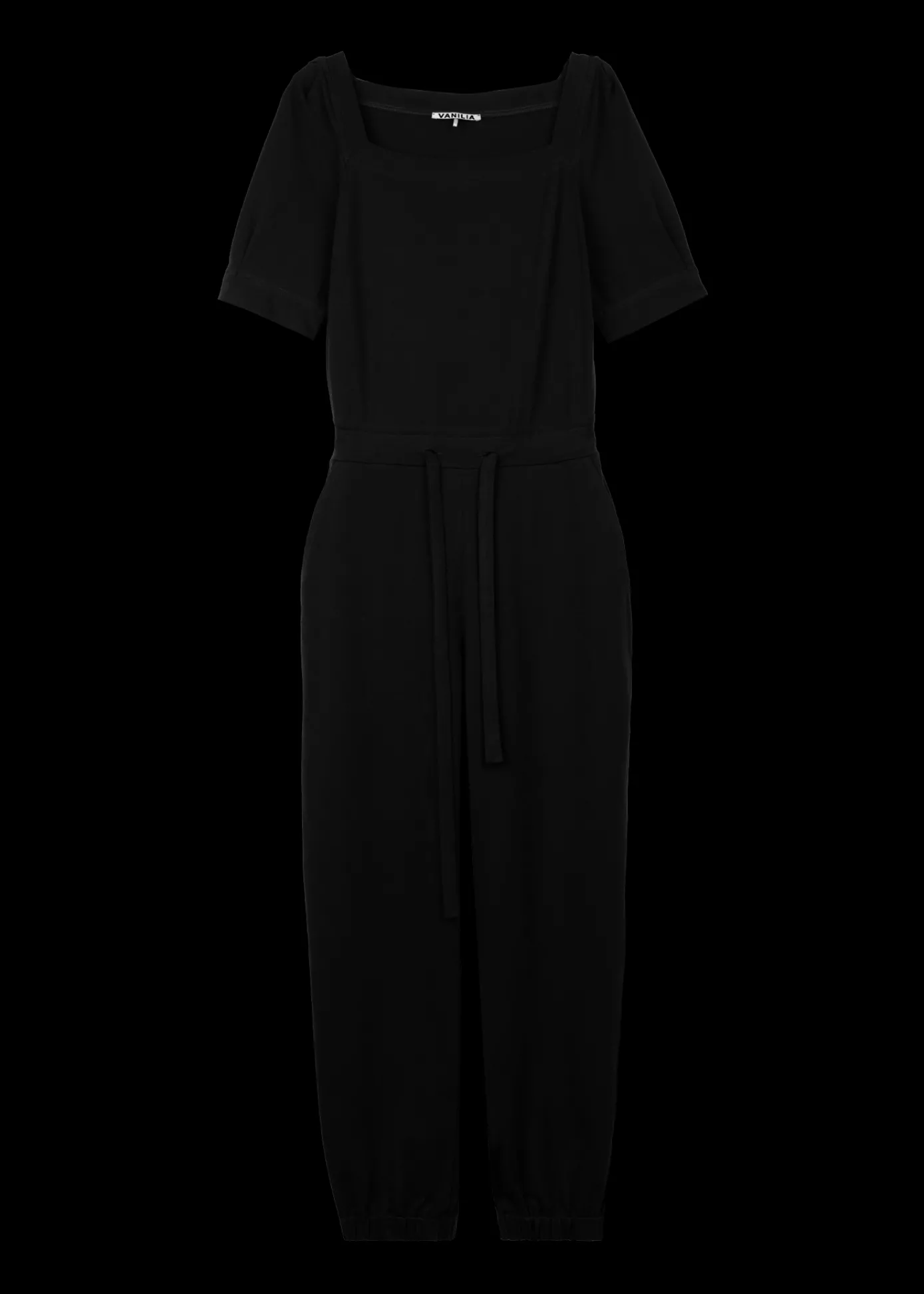 Sale Katoenen Jumpsuit Met Vierkante Hals Vrouw Jumpsuits