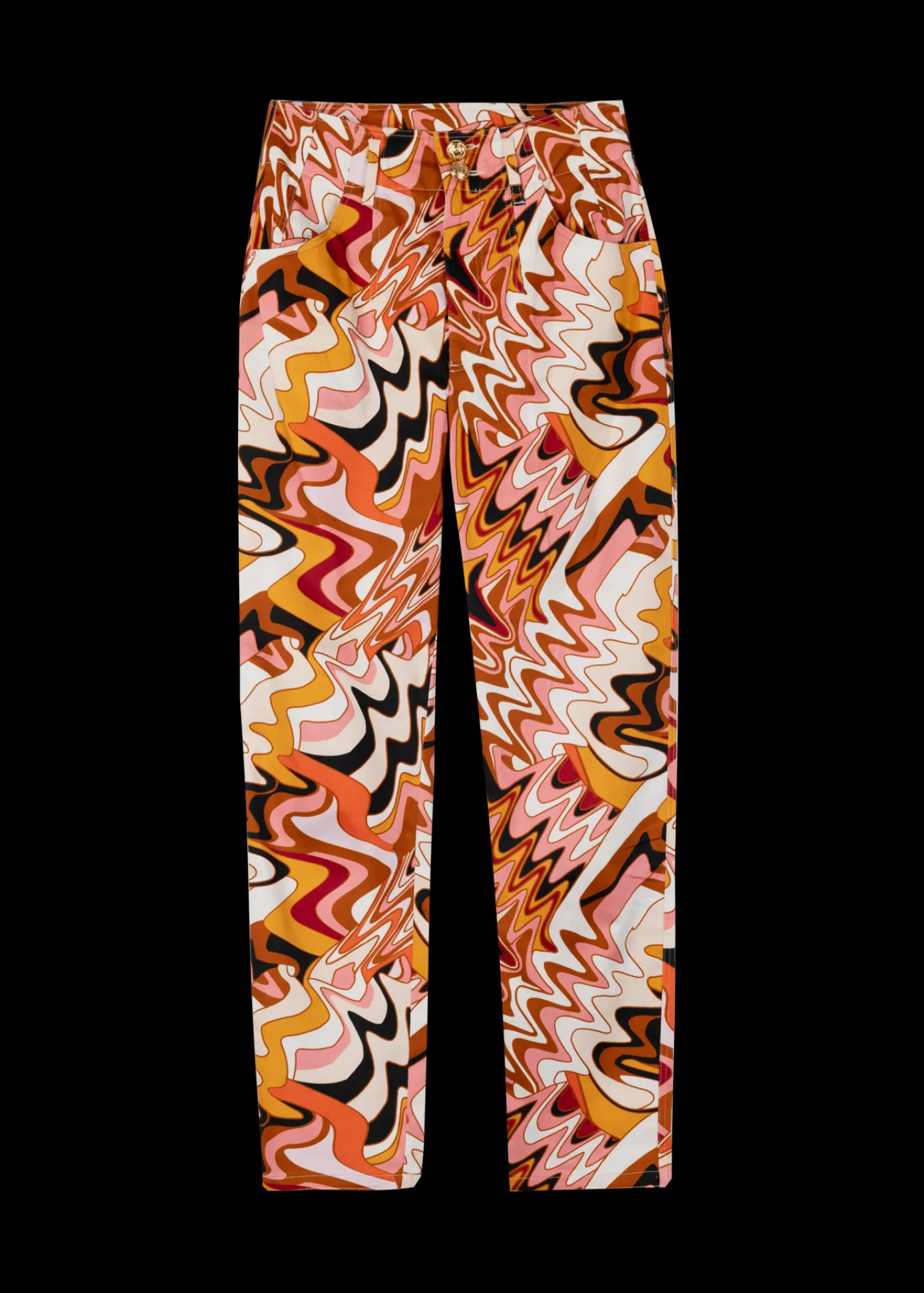 Online Katoenen Swirl Broek Vrouw Broeken