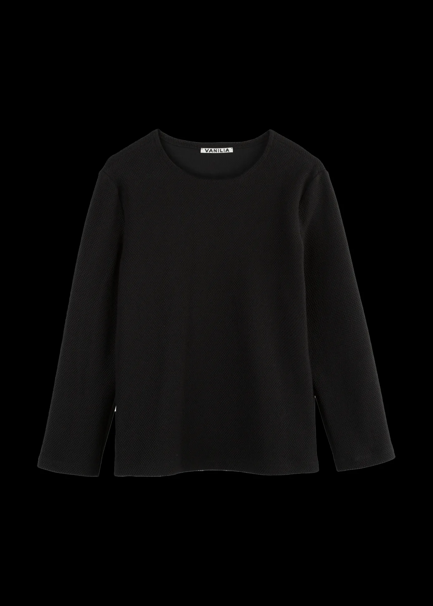 Best Sale Struc Top Longsleeve Vrouw Tops