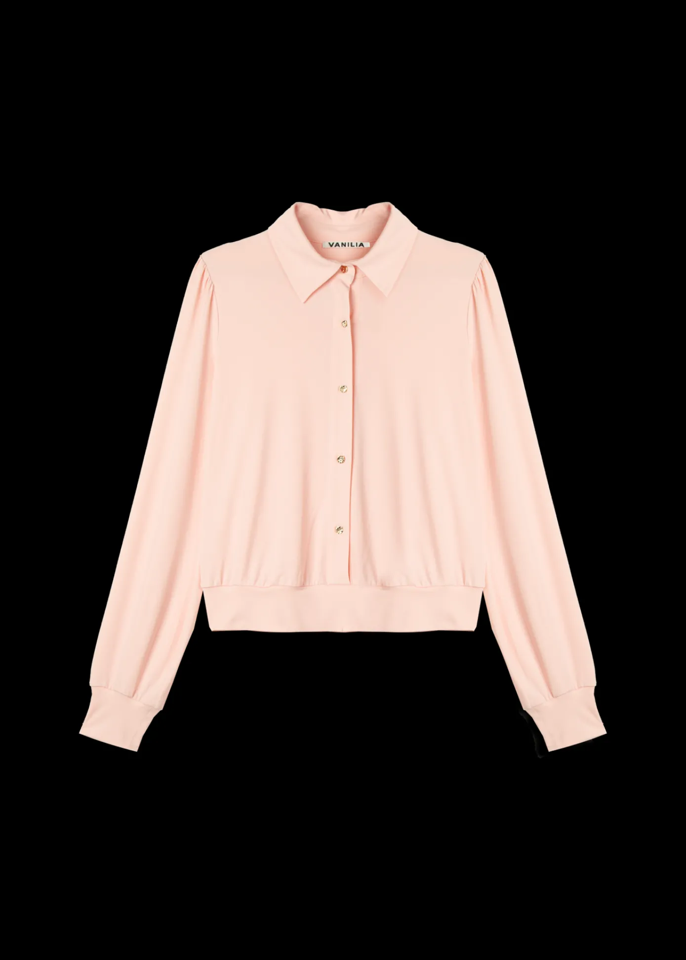 Store Tricot Blouse Met Luxe Knopen Vrouw Basics