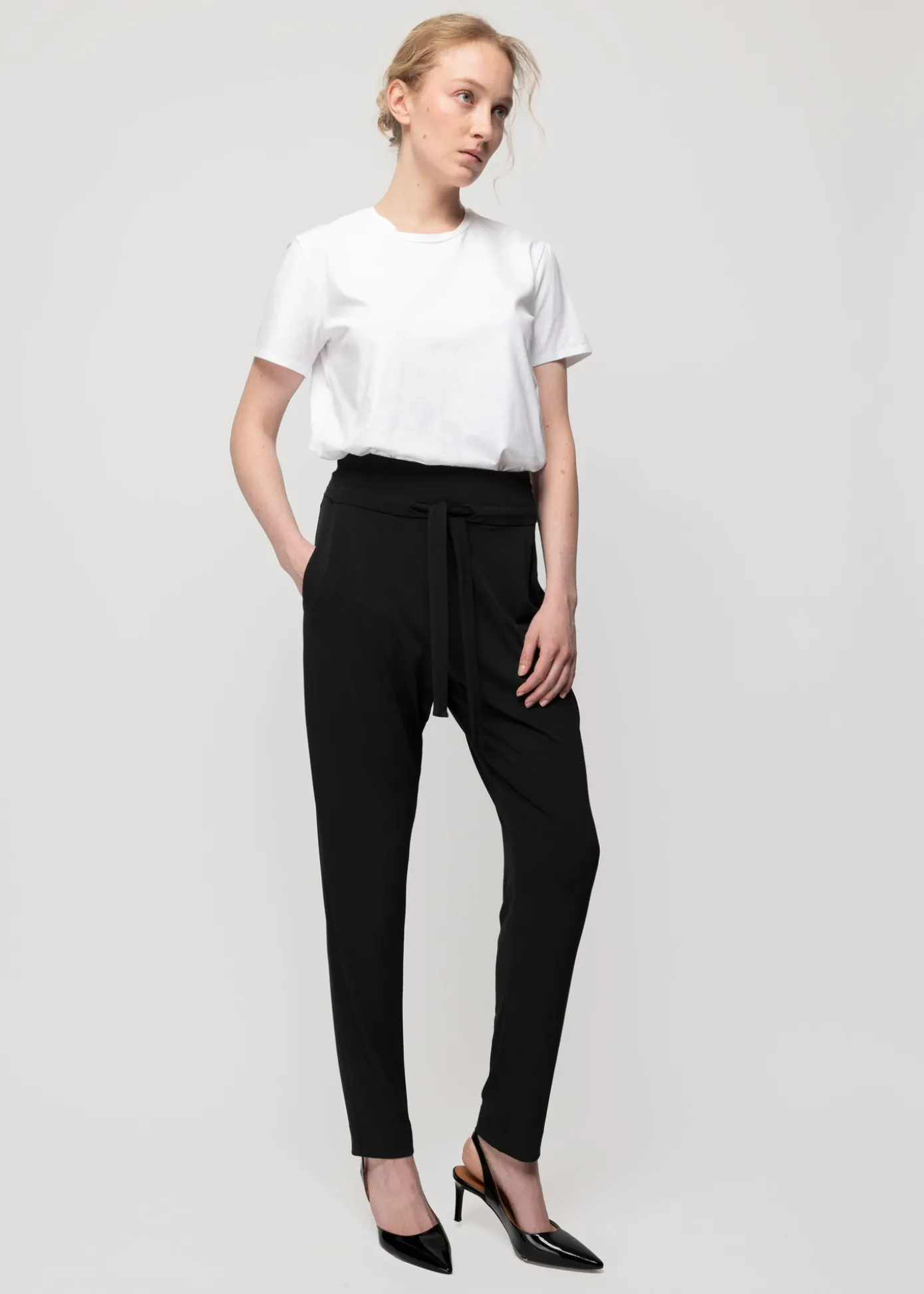 Sale Tricot Broek Tapered Fit Vrouw Two-Pieces