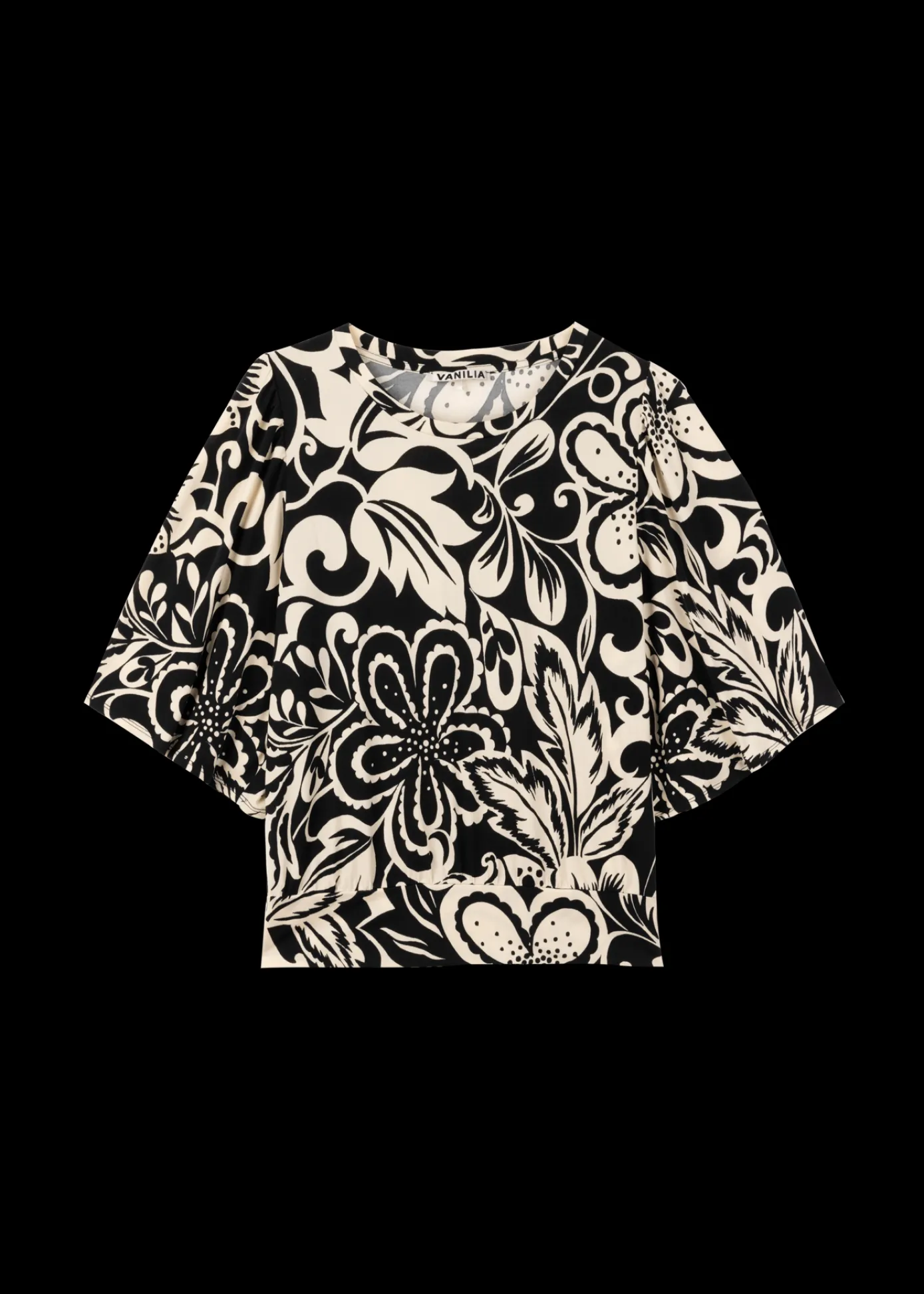 Store Tricot Top Met Bloemenprint Vrouw Two-Pieces