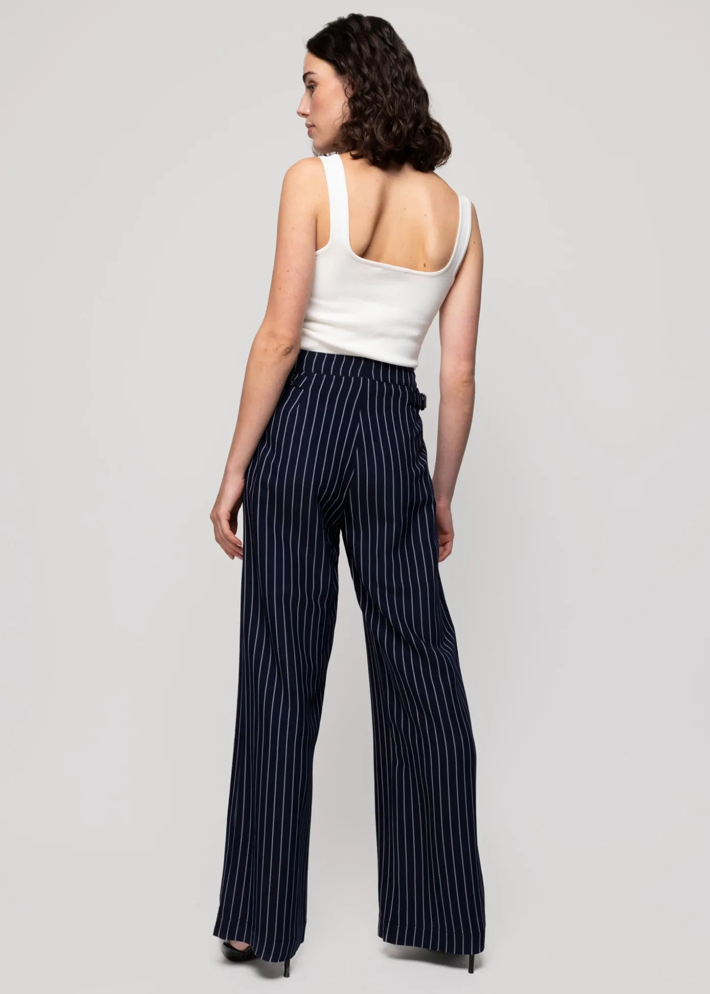 viscose_pantalon_pin_stripe_4.webp Sale Viscose Pantalon Pin Stripe Vrouw Broeken