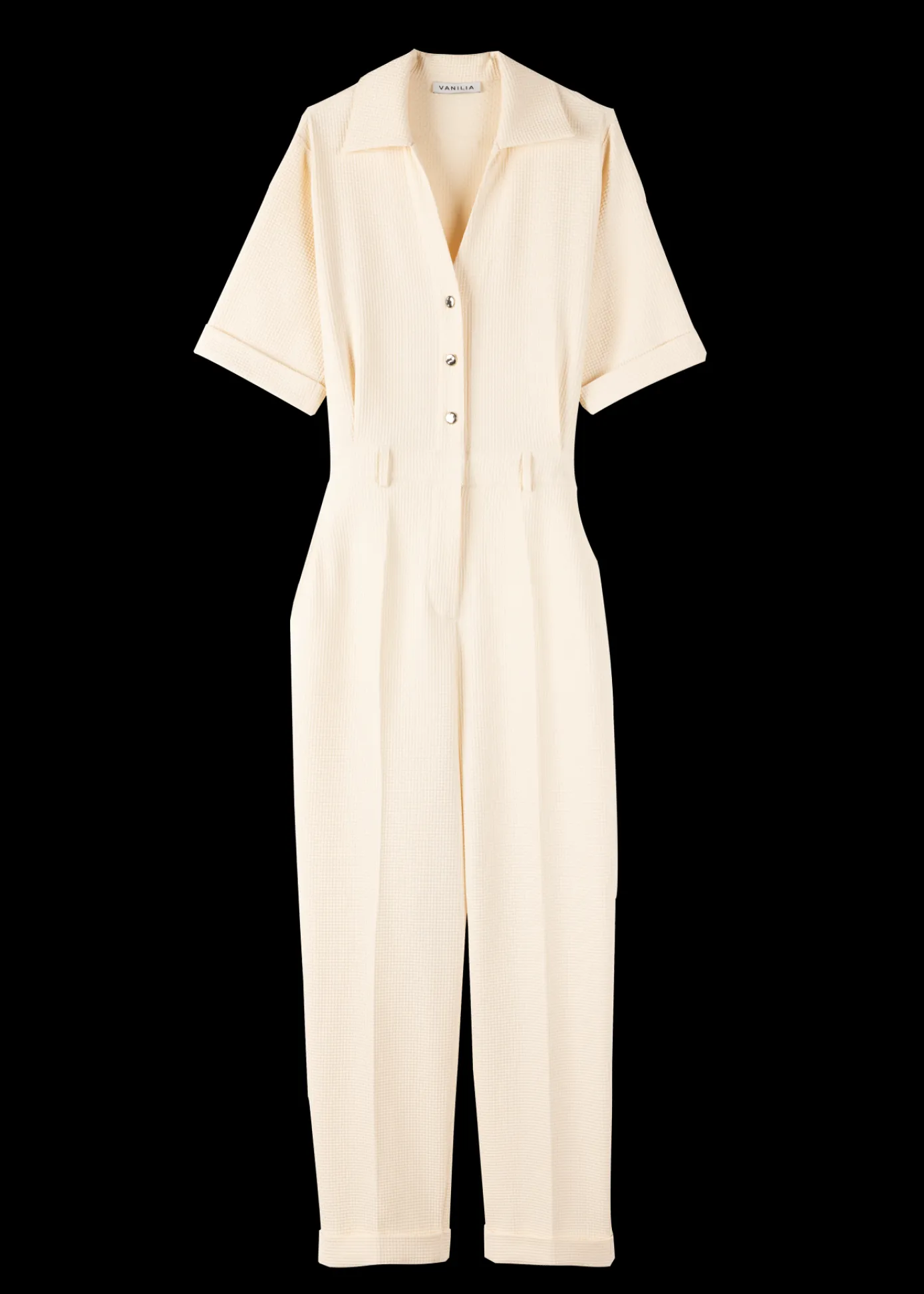 Best Sale Wafelstructuur Jumpsuit Vrouw Basics